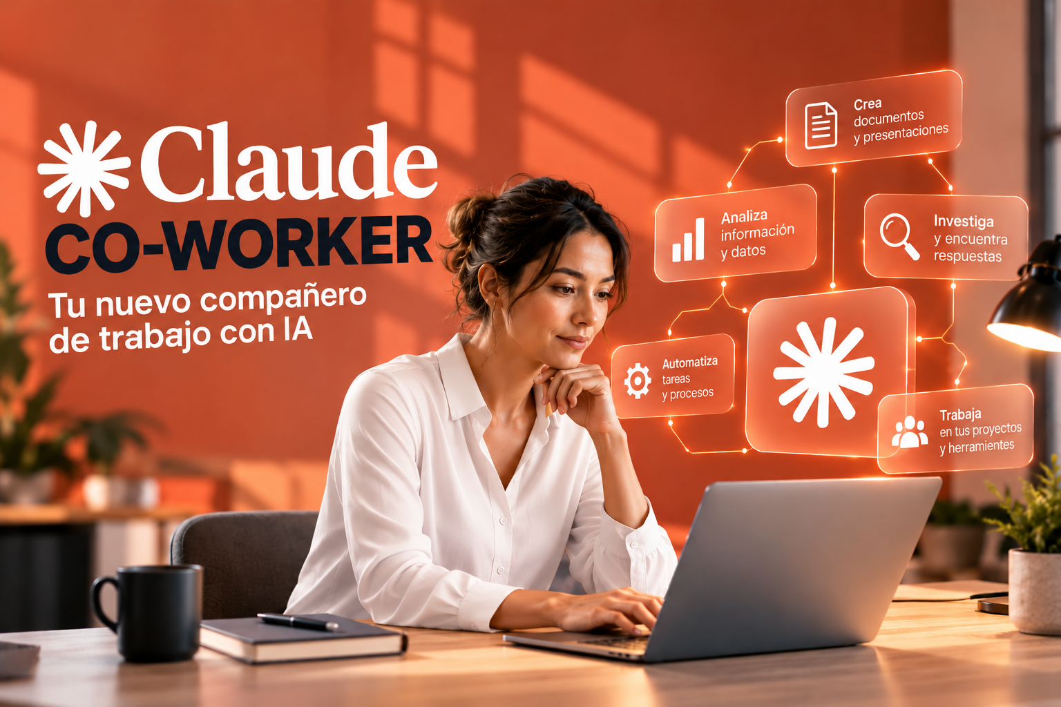 Claude Co-Worker en acción (1)
